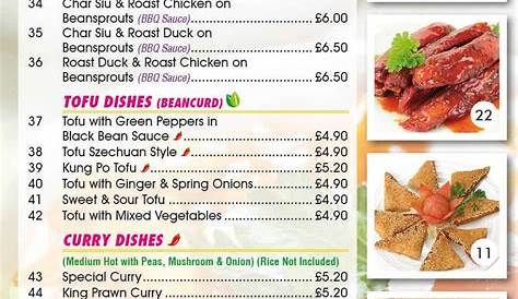 8 Pics Happy Garden Menu Middleton Manchester And
