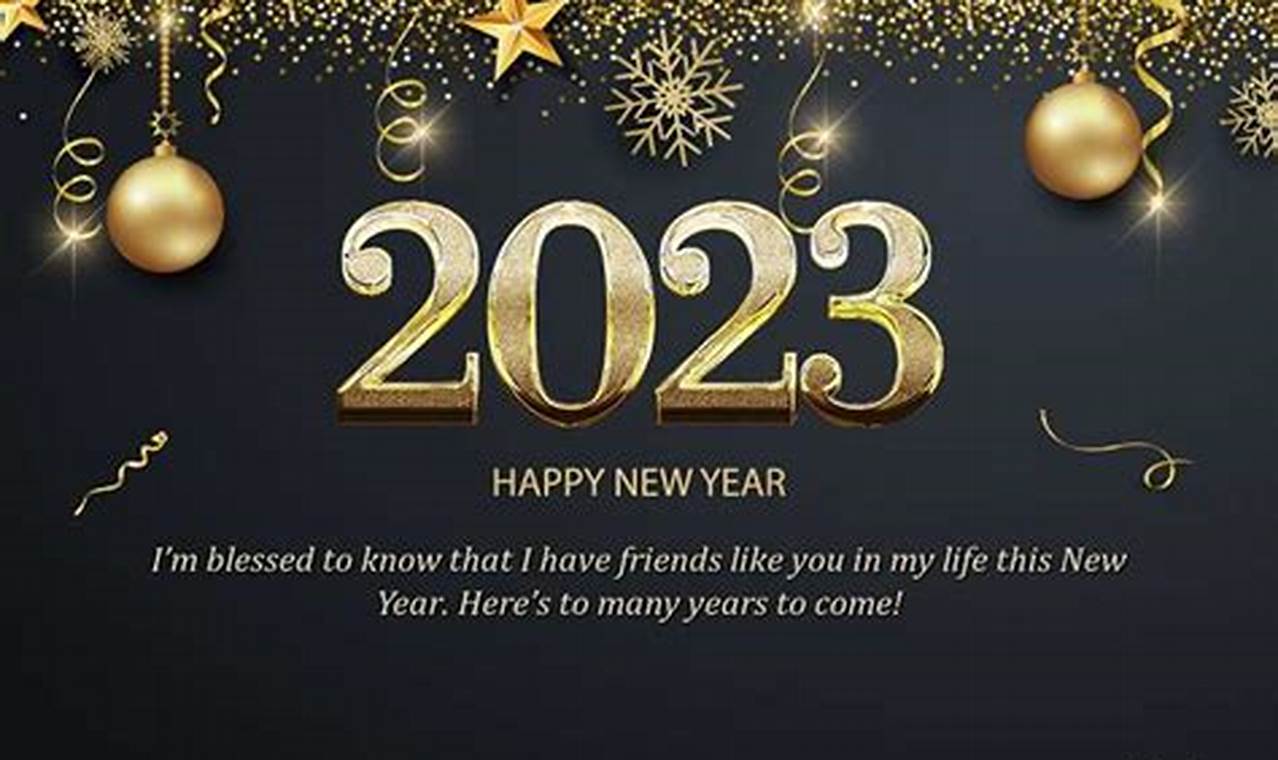 happy new year 2023 cards