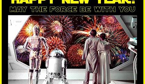 Happy New Year Star Wars fans! | Star Wars Cards | Pinterest | Death