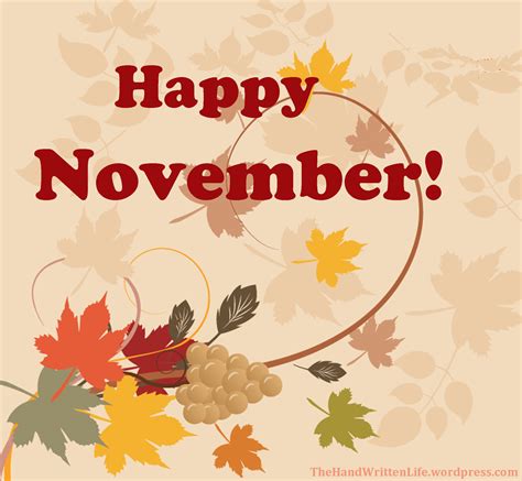 Happy November: Celebrating The Joy Of Fall