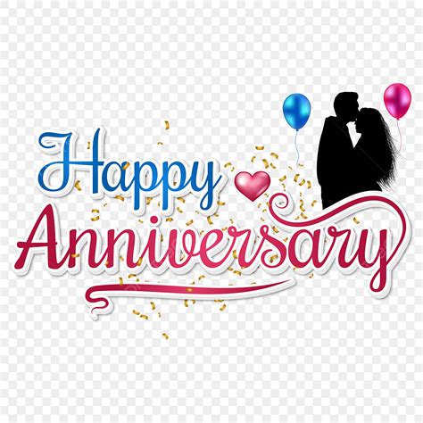 happy anniversary clipart png