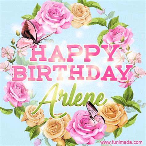 happy birthday arlene gif
