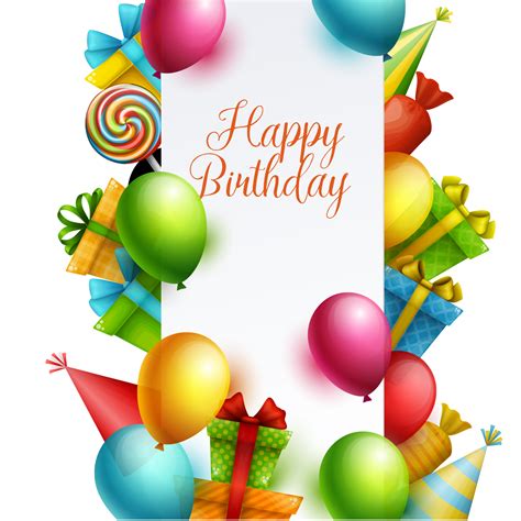 happy birthday card png