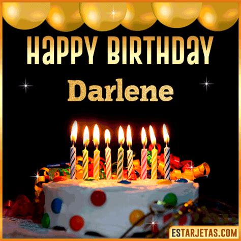 happy birthday darlene gif