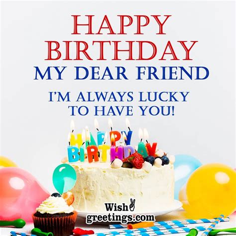 happy birthday dear best wishes