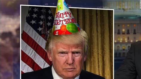 happy birthday from trump