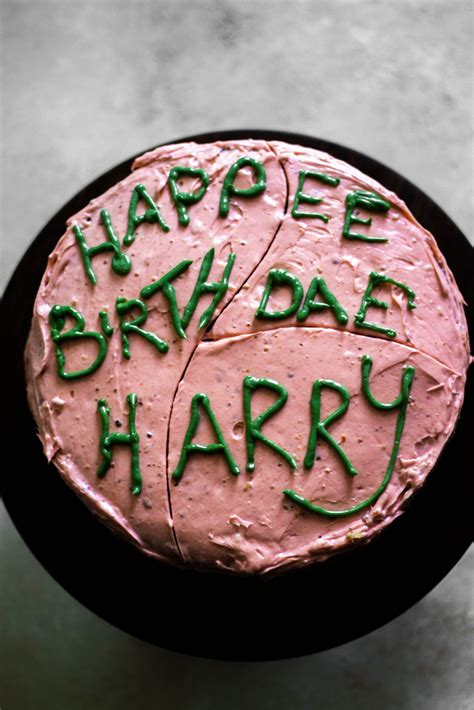 happy birthday harry potter cake