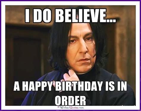 Pin by Amanda Yoder on LOL Harry potter birthday meme, Happy birthday