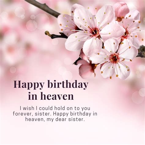 Free Birthday Cards For Sister In Heaven To Share On Facebook Happy