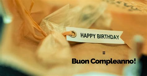 happy birthday italian translation
