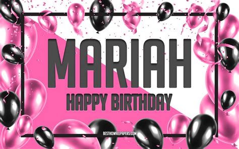 happy birthday mariah images