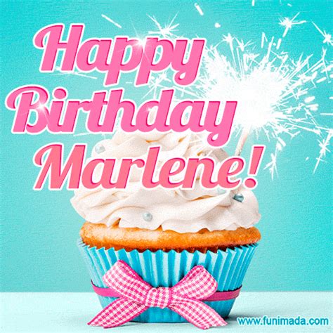 happy birthday marlene gif