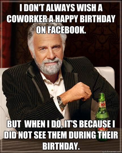 happy birthday meme funny coworker