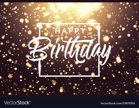 Sparkly Purple Happy Birthday Greeting Card Video Stock Animation