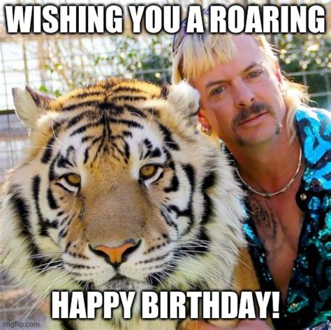 happy birthday tiger king gif