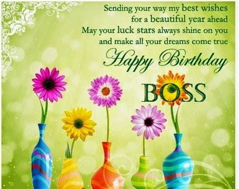 Happy Birthday Wishes to Boss Lady