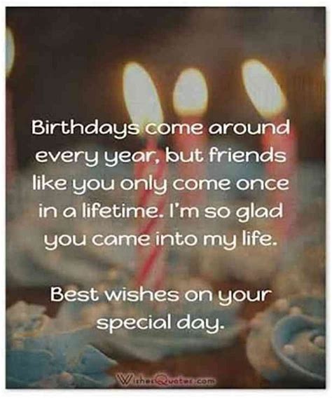 happy birthday wishes to special friend quotes