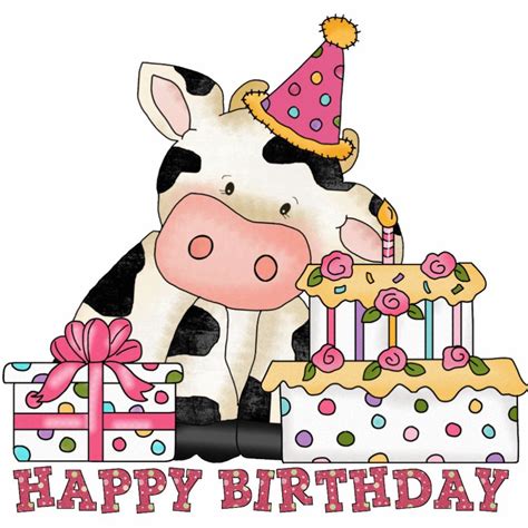 happy birthday with cows