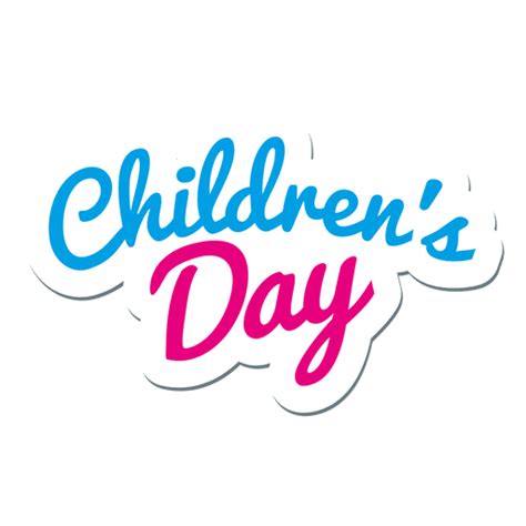 happy children day text png