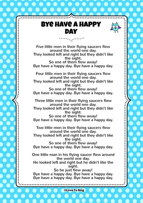 happy day fun day song