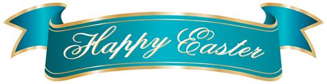 happy easter banner clipart