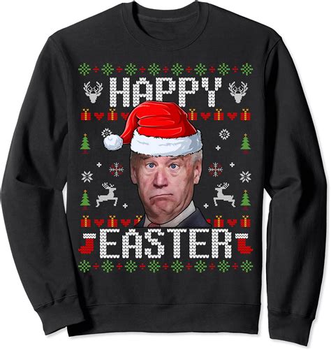 happy easter biden christmas sweater