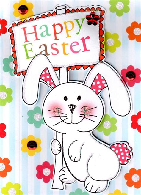 happy easter card for kids