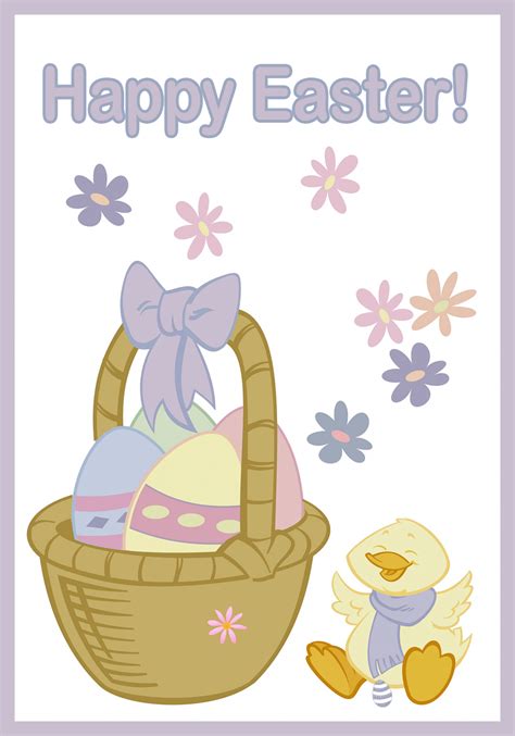 happy easter cards printable