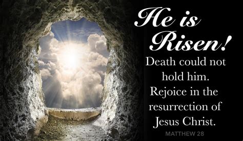 happy easter he is risen cards