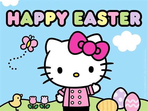 happy easter hello kitty