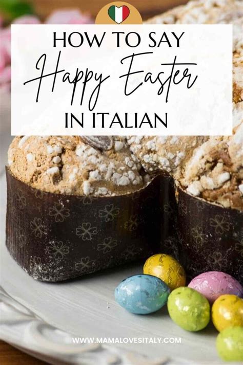 happy easter in italian language