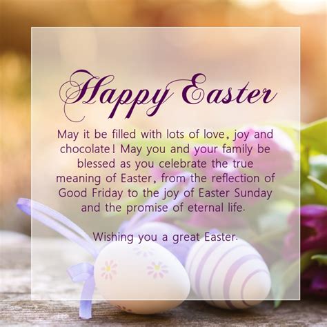 happy easter message text