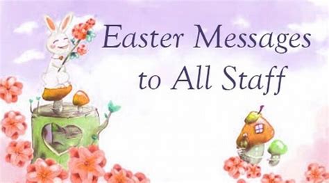 happy easter message to employees