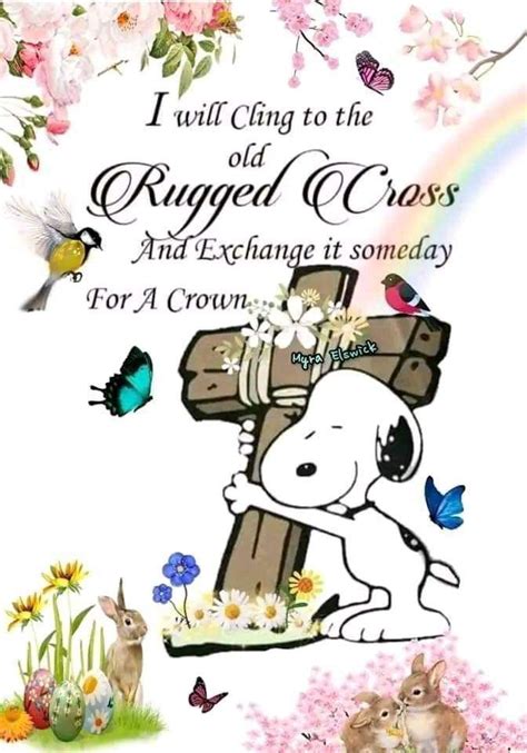 Happy Easter Snoopy Religious