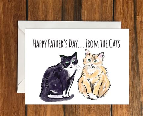 happy father's day from the cats