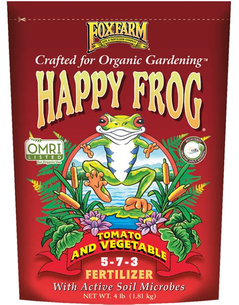 happy frog tomato and vegetable fertilizer