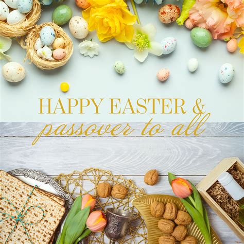 happy holidays easter and passover