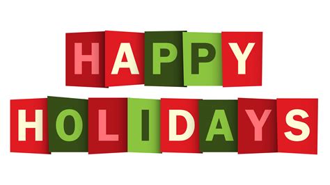 happy holidays images printable