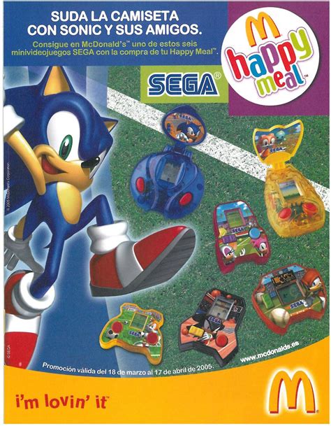 happy meal games sonic