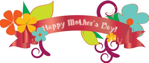 happy mother's day clip art banner