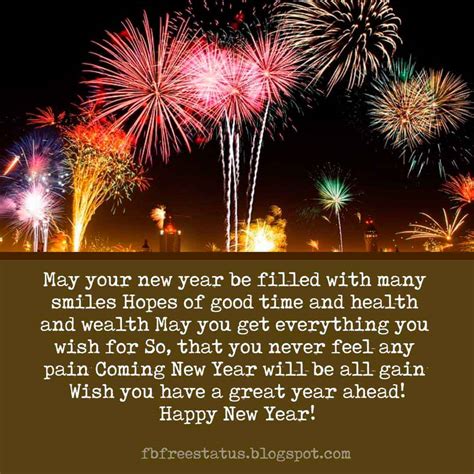 happy new year wishes message