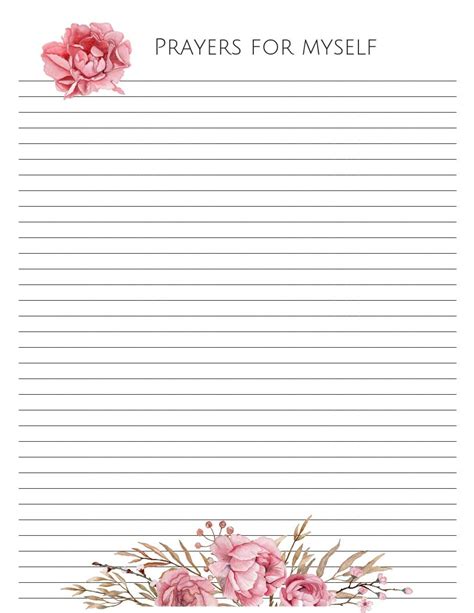 Happy Planner Printables Prayers