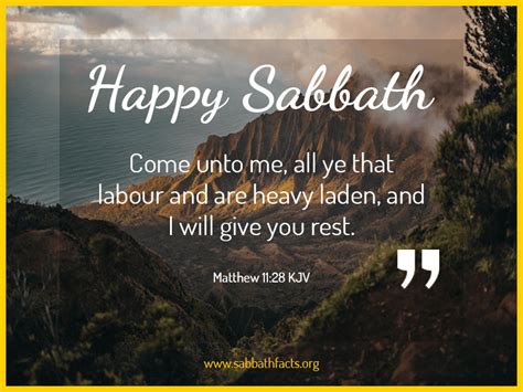 Happy Sabbath