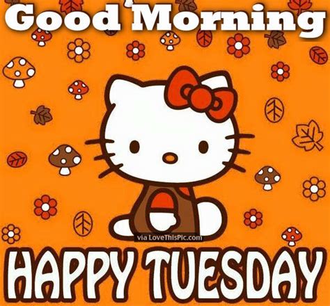 happy tuesday hello kitty images