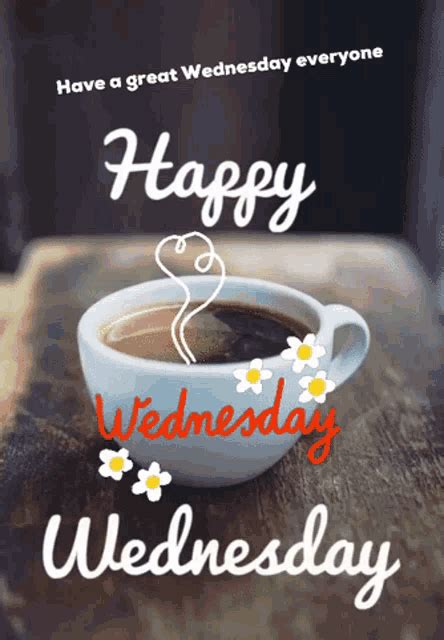 happy wednesday coffee gifs