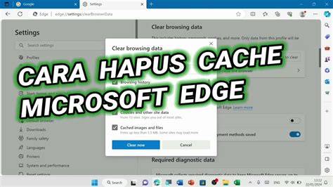 hapus cache