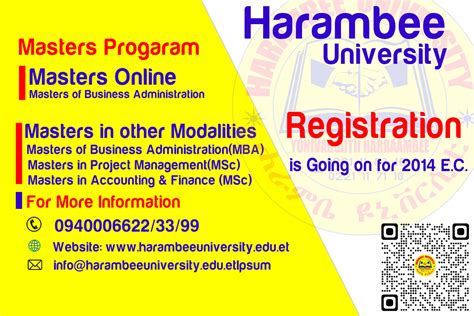 harambee university masters program