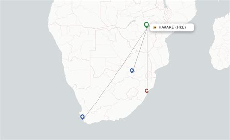 harare to south africa flights