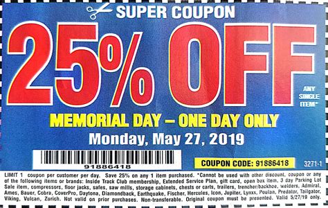 Harbor Freight Coupons 2019 – Get The Best Deals On Tools And Supplies