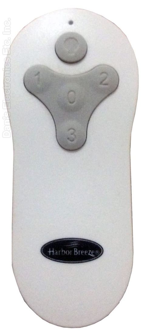 harbor breeze ceiling fan remote